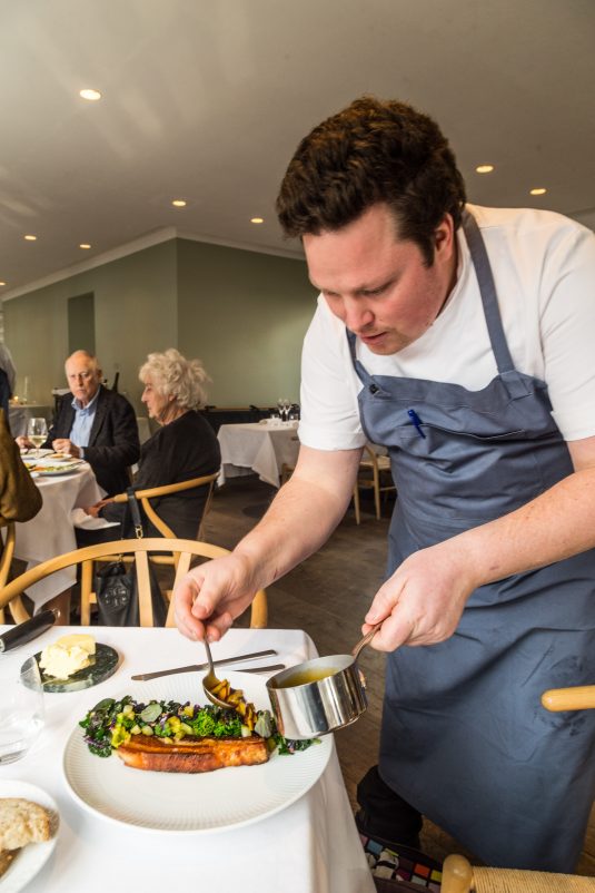 Jeppe Foldager på Restaurant Kanalen - Mikkel Bækgaards Madblog