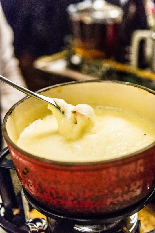 Ostefondue i Geneve