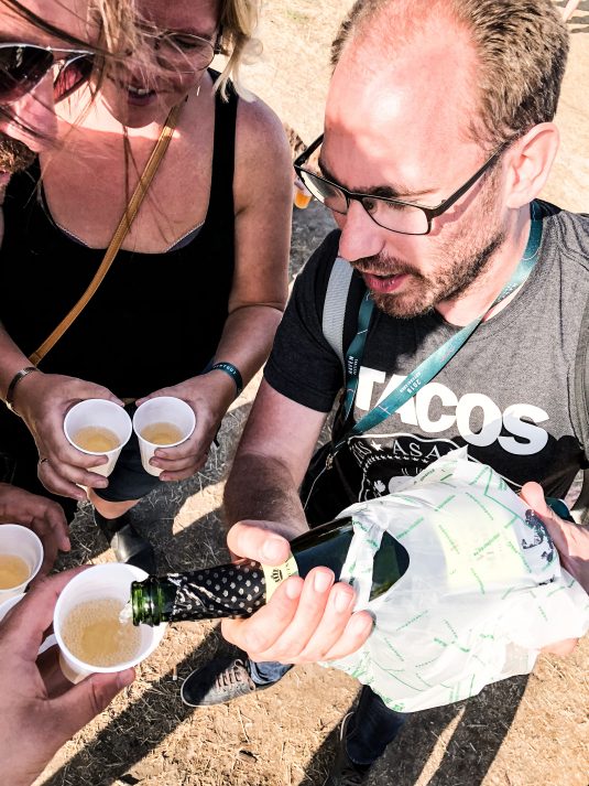 Bobler hældes op på Haven-festival