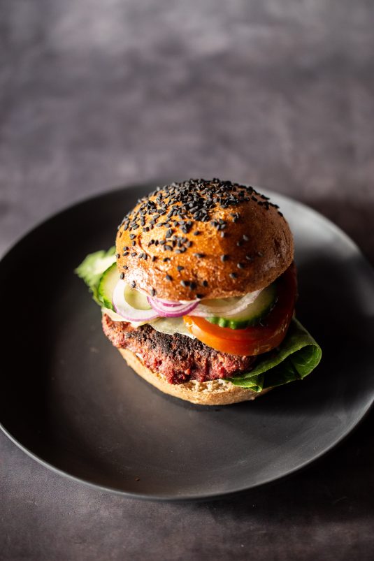 Fremragende vegetarburger - Mikkels Madblog